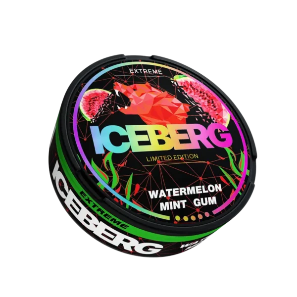 Iceberg Watermelon Mint Gum 50mg - Image 1