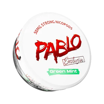 Buy Pablo Snus – Pablo Green Mint snus pouches, next day delivery