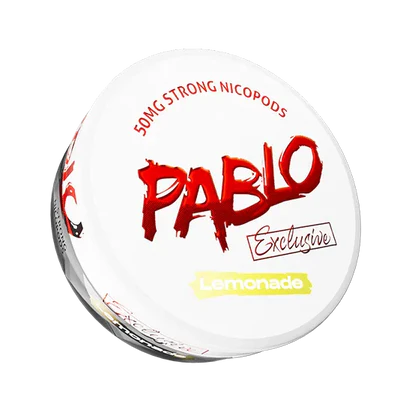 Buy Pablo Snus – Pablo Lemonade snus pouches, next day delivery