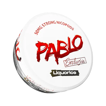 Buy Pablo Snus – Pablo Liquorice snus pouches, next day delivery