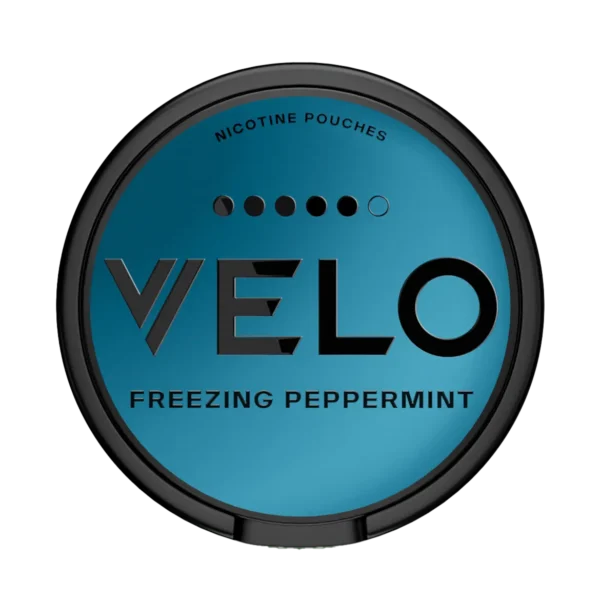 Bargain Velo Snus – Velo Freezing Peppermint 14mg snus pouches, next day delivery