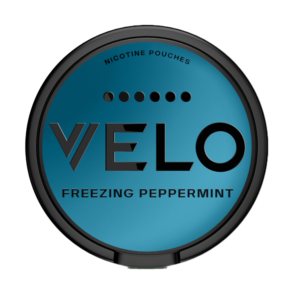 Bargain Velo Snus – Velo Mighty Peppermint Max snus pouches, next day delivery