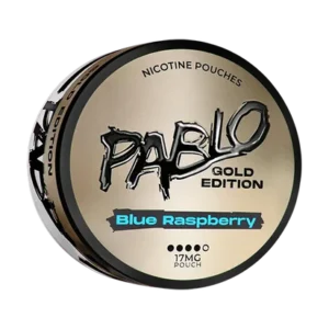 Buy Pablo Gold Snus – Pablo Gold Blue Raspberry snus pouches, next day delivery